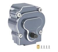 MotiveTech Boîte de Vitesses en Métal Accessoire de Mise à Niveau avec Carter en Aluminium et Engrenages en Acier Trempé Adapté pour la Réparation de Voitures, Couleur Titane