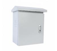 MotiveTech Boîtier Étanche Coffret Électrique Boîte de Jonction Armoire de Distribution Enveloppe Métallique Scellée avec Porte Renforcée et Toit Pare-pluie, 300x250x160mm