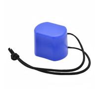 MotiveTech Bouchon Anti-Poussière de Bouteille de Plongée en Caoutchouc, Bouchon de Protection pour Valve de Bouteille de Plongée, Protecteur de Robinetterie de Bloc pour Plongeurs, Bleu