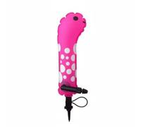 MotiveTech Bouée de Signalisation de Plongée Jouet de Plongée Gonflable Jouet sous-Marin Balise d'Entraînement Flotteur Éducatif Nylon et TPU Léger Glisse sous, Pink, Polka Dot