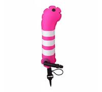 MotiveTech Bouée de Signalisation de Plongée Jouet de Plongée Gonflable Jouet sous-Marin Balise d'Entraînement Flotteur Éducatif Nylon et TPU Léger Glisse sous, Pink, Plain