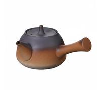 MotiveTech Bouilloire Électrique en Céramique Théière Kettle Verseuse Chauffe-eau Cuisson Argile Pottery Spéciale Plaque et Contrôle Du Usage, Théière Latérale De Style Capitale Ancienne, 800 Ml