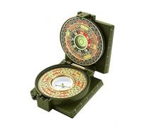 MotiveTech Boussole de Navigation Boussole Pliante Boussole d'Orientation Boussole Feng Shui Instrument Compact avec Aiguille et Repères pour Positionnement
