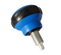 MotiveTech Bouton de Verrouillage Universel pour Vélo de Sport, Poignée à Ressort, Vis de Réglage, Accessoire Multifonctionnel Adapté Aux Vélos d'exercice, Bleu