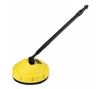 MotiveTech Brosse de Nettoyage Haute Pression Brosse Rotative Plateau de Lavage Accessoire de Surface Plastique Fixation Rapide Contrôle Amélioré
