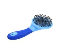 MotiveTech Brosse pr Crinière Queue e Brosse à Poils Tête en Forme Palte Démêlant pr Grooms, Bleu