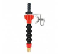 MotiveTech Buse D'eau pr Machine Dé | Joint Flexible Segmenté, Universel, Buse Pulvérisation D'eau Raccord En Laiton, pr Atelier, Tête PP