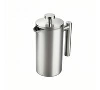 MotiveTech Cafetière à Piston En Acier Inoxydable Double Paroi Cafetière à Piston En Inox Isotherme Presse Française pour Cuisine, 1500ml