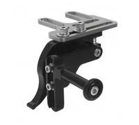 MotiveTech Caisson Étanche Appareil Photo Tige Extension Contrôle Levier Déclenchement Plaque Supérieure Rainurée Alliage d'Aluminium Prise Sûre Réglages Variés, Noir