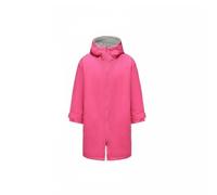 MotiveTech Cape de Surf Enfant Robe de Bain à Capuche Manteau de Change Poncho Intérieur Doux Entretien du Corps au Froid Zip Intégral Rangement Facile Adaptée, Rose Gris, Numeric_13