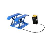MotiveTech Car Lifter Model Miniature pour Collectionneurs Passionnés Accessoire Garage Diorama Décoration Atelier Réparation Automobile Support Ornement pour Am, Bleu