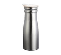 MotiveTech Carafe à eau Bouilloire Domestique Pichet pour Réfrigérateur Cruche à Pot à Café au Design Élégant et Droit Approprié pour le Service en, Couvercle Blanc