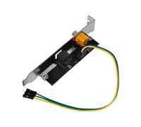 MotiveTech Carte Son Numérique Audio Interface Card Carte Audio Adaptateur SPDIF Bracket Optique Sortie Numérique 24bit/192khz avec Passage Audio Vers Récepteur