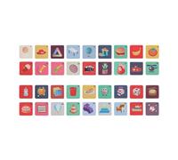 MotiveTech Cartes, Jouets, Cadeau éducatif, Livre Sensoriel En Tissu pour Bébés, éducation Précoce pour Garçons et Filles, Coloré
