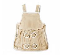 MotiveTech Cat Cuddle Apron Tablier Porte Chat Harnais Sac Ventral Poche Avant Doublure Confortable et Fermetures à Pression Adapté au Câlin Prolongé Détente à, Khaki