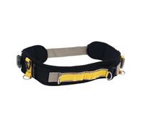 MotiveTech Ceinture de Pêche Ceinture de Taille pour Pêcheurs Ceinture Réglable Multifonction Fermeture Rapide Polyvalente Crochet Attache Résistante à l'eau, Jaune