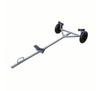 MotiveTech Chariot Mise à l'eau avec Roues Gonflables Portable Chariot avec Roues Gonflables Démontable Roue Remorque Pliable pour Plaisanciers, 240 Cm