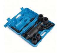 MotiveTech ynamométrique Multipliante e Roue Démonte-écrou ouilles avec Ensemble d'Adaptateurs et Coffret en Acier Carbone Adaptée à l'Entretien Automobile Dépannage Routier Garages