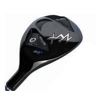 MotiveTech Club de Golf Hybride Fer Bois Cavity Back Métal Tête Arbre Noir Polyvalent Construction Acier Carbone Poignée Caoutchouc Confort Stable Adapté aux, 20°