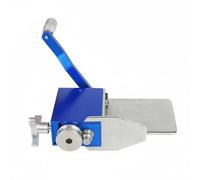 MotiveTech Collier de Durite Automobile Outil de Boudinage Tuyau Rouleau à Formeur de Bord Levier Manuel Alliage d'Aluminium pour Mise en Forme de Rebords, Bleu, Modèle Amélioré