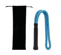 MotiveTech Corde d'Entraînement Tennis Corde Swing Raquette Accessoire Mouvement avec Poignée Sécurisée et Sac de Rangement pour Construire Régularité et Confiance Adaptée aux Adolescents, Bleu