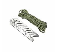 MotiveTech Coupe-Herbe Pliant Appareil Désherbeur Accroche-Fil Conception Compacte Crantée Matériel Fer pour Suppression Mauvaises Herbes Entretien Pelouse Loisirs Plein Air 269mmx77mm
