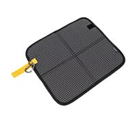 MotiveTech Coussin de Siège Pliable, Tapis de Sol Imperméable, Portable, 35 X 31 X 1 Cm, pour Activités de Plein Air, Facile à Attacher Aux Sacs à Dos, Noir