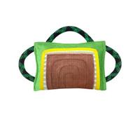 MotiveTech Coussin Mordant avec Poignées Renforcé Boudin Mordant Rembourré Boudin à Mordre pour Éducateurs pour Les Chiens, Entraînement, Dressage, Vert