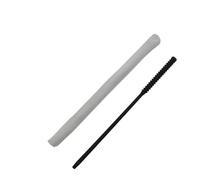 MotiveTech de Nettoyage pour Flûte Tige Brosse Écouvillon Spirale Accessoire Entretien Structure Robuste Acier Silicone Microfibre Réduction de l'Humidité