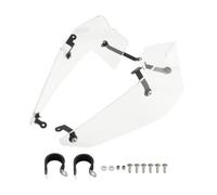 MotiveTech Déflecteur Vent Cycle Véhicule Acrylique, Déflecteur Latéral Bas Supports, Protection, Pare-Brise cyclte, pr Conduite nne, Transparent
