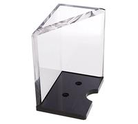 MotiveTech Discard Tray Plateau de Distribution Cartes Poker Cadre Casino Structure en Acrylique Adapté aux Compétitions Réunions Ludiques, 9.8 * 7 * 12cm