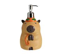 MotiveTech Distributeur de Savon pour Les Mains Capybara, Gel Douche, pour Lavabo de