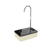 MotiveTech Distributeur D'Eau Automatique Pompe pour Carafe Fontaine Intelligente Portable En PP Adapté pour Les Les Fêtes et Le Bureau, Noir