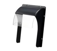 MotiveTech Doorbells Rain Cover Accessoire pour Sonnette D'Entrée Coque de Protection Pluie Remplacement Résistant Installation Rapide Adaptée Aux Dispositifs de, Noir