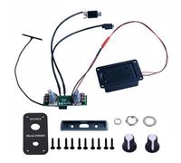 MotiveTech Electric Violin Pickup avec Préamplificateur Réglage Volume et Tonalité Prise Casque Installation Facile Kit Complet pour Son Amplifié et Maîtrisé