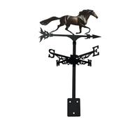 MotiveTech en Métal en Forme de Cheval, Décorative pour Pelouse, Ferme, Terrasse, Clôture, Extérieur