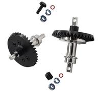 MotiveTech Engrenage de Différentiel Ensemble de Pignons de Mise à Niveau RC Pièce de Camion Améliorant la Prise de Virage Convenable pour Véhicules, Ensemble avant et Arrière