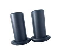 MotiveTech Ensemble de 2 Supports pour Plaques de Poids en Métal pour Rangement, Noir