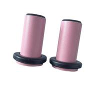 MotiveTech Ensemble de 2 Supports pour Plaques de Poids en Métal pour Rangement, Rose