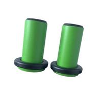 MotiveTech Ensemble de 2 Supports pour Plaques de Poids en Métal pour Rangement, Vert