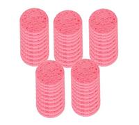 MotiveTech Éponges Nettoyantes pour Le Visage, Indispensables En pour Une Routine de Soin Professionnelle, Rose 50 Pièces