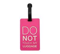 MotiveTech Étiquette de Bagage, étiquette de Sac de, Cadeau Portable, d'embarquement légère Rose, Valise pour en Avion