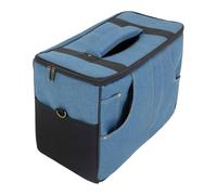MotiveTech Étui de Rangement pour Amplificateur de Guitare, Sac de Transport pour Haut-parleur, Organisateur de Guitare pour Musicien, Bleu 40x30x18cm