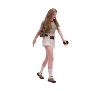 MotiveTech Figurine de Collection « Walking Girl » à L'échelle 1/18, Cadeau