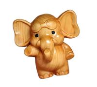 MotiveTech Figurine En Bois, Statuette Décorative, œuvre D'art, Sculpture Animale, Ornement pour Chambre, Bureau, Décoration