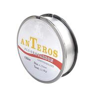 MotiveTech Fil de Pêche Fluorocarbone Spécial Spooler Ligne Haute Solidité Immersion Rapide Flexible Résiste Aux Abrasions pour Bass Truite Carpe Utilisation Eau, 0.25 29lb