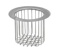 MotiveTech Filtre de Gouttière Protection de Drain de Plancher Grille de Toit et Bouchon de Tuyau en Matériau Anti- Convient pour Drainage, 13.7 Cm X 13.7 Cm X