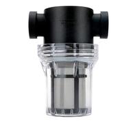 MotiveTech Filtre pour Tuyau de Jardin Prévient Le Sable et Les Sédiments avec Maillage en Acier Inoxydable Préfiltre Anti-Rouille Transparent Connecteurs Rapide, Diamètre Intérieur