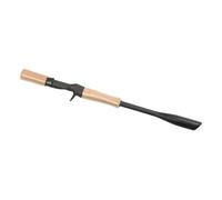 MotiveTech Fishing Rod Handle Poignée de Canne à Pêche Portable Outil de Réparation en Bois et Carbone Prise Stable et Confortable Adapté Bricolage Pêche en Rivi, Mat