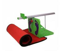 MotiveTech Flexibility Tester Appareil d'Évaluation de Flexibilité Assis-penché Graduation Nette Tapis Rembourré Rails Durables en et Alliage d'Aluminium pour
